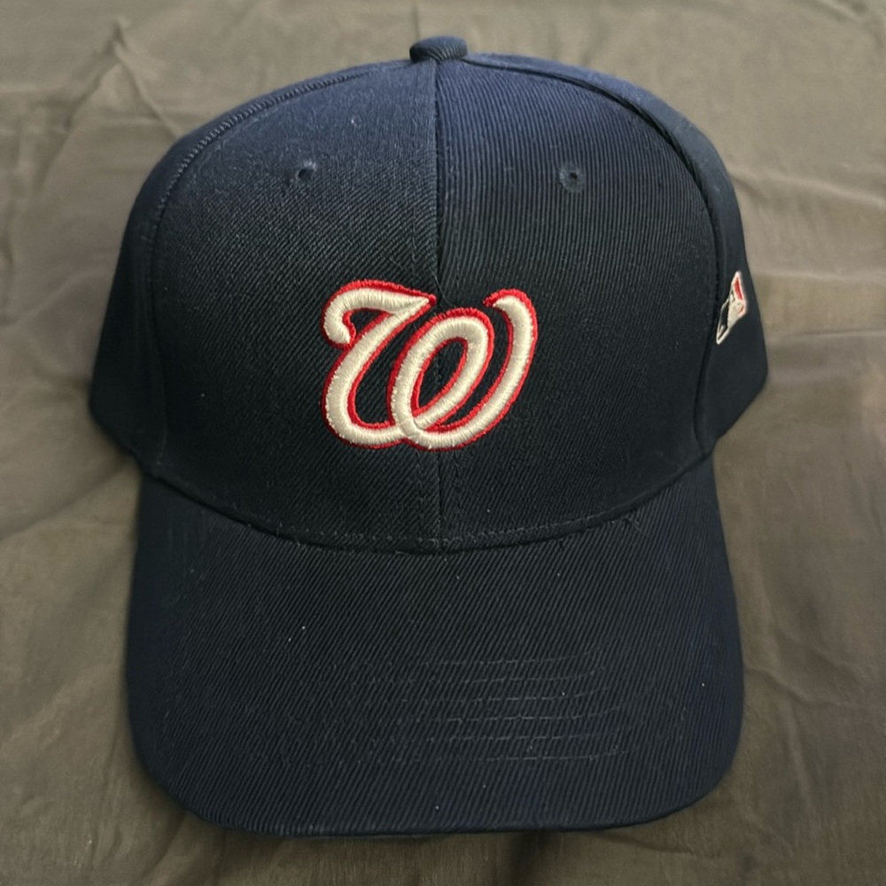 Washington Nationals MLB navy cap hat adjustable one size fits all, NEW